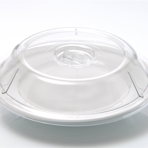 Cloche ronde ronde - copolyester ø 23,8x4,5 cm