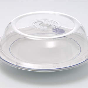 Cloche ronde - copolyester ø 25,4x6,5 cm