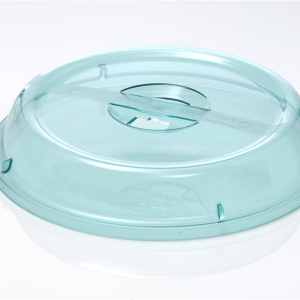 Cloche - polyamide ø 24x4,3 cm - teintée vert