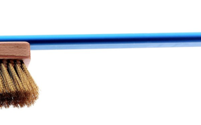 Brosse pour four à pizza – laiton 20×6,5 cm