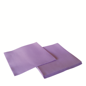Serviette 38x38 cm - ouate - lavande - samba