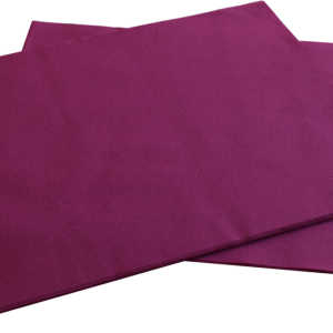 Sets table non tissés - aubergine - tango