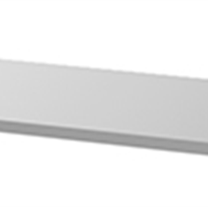 Table centrale avec étagère - 1000x600mm