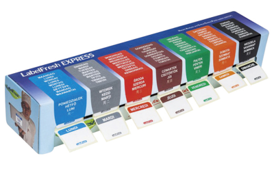 Distributeur étiquette labelfresh express 70×45 mm
