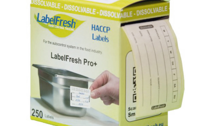Etiquette labelfresh hydrosoluble 7 jours