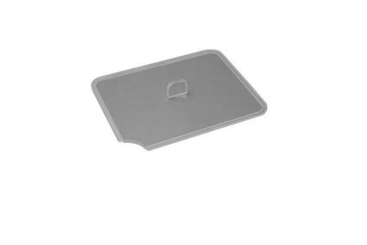 Couvercle avec encoche gn1/4 - 265x162 mm