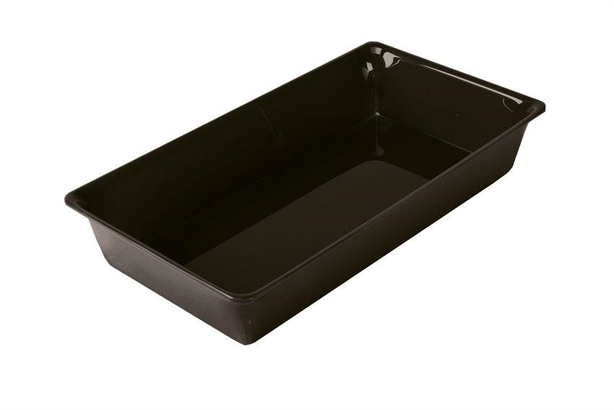 Plat rectangulaire 4/7 - plexiglass 265x487x80 mm