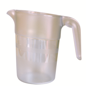 Pichet 1l polypropylène transparent
