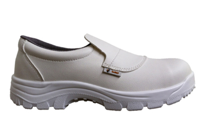 Mocassins de sécurité blancs t35