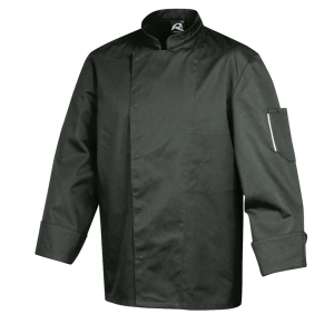Veste homme manches longues noire t6 - nero
