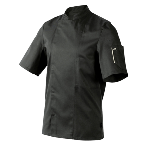 Veste homme manches courtes noire t2 - nero