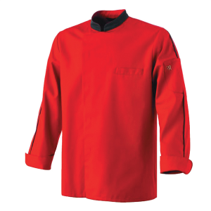 Veste manches longues rouge t6 - orage