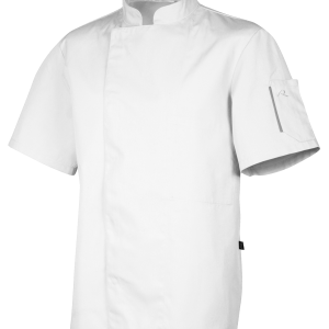 Veste homme manches courtes blanche t6 - nero