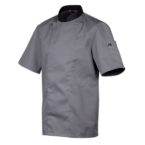 Veste mixte manches courtes grise t2 - saga