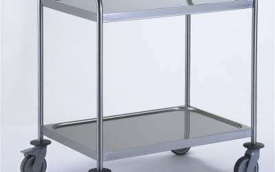 Chariot 2 plateaux 800×530 mm – TOURNUS