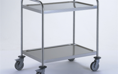 Chariot 2 plateaux 1095x695x960 mm