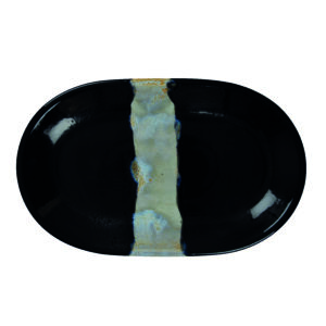 Assiette plate ovale
