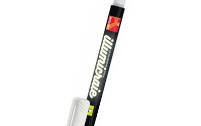2 feutres craie illumicraie pointe ronde 2mm blanc