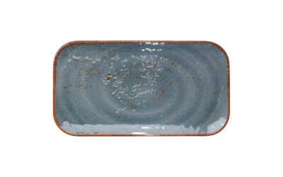 Assiette rectangulaire -mélamine 32,5×17,5 cm- salsa