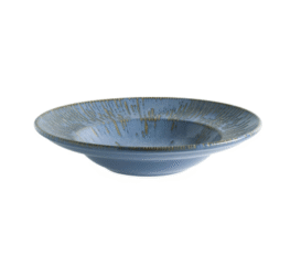 Assiette à pâtes ø 27 cm Snell – Porcelaine Sage – Lot de 6 – LEBRUNV