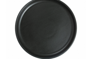 Assiette bord droit ø 21 cm DIGOIN Arès – Élégante & Robuste – Lot de 6