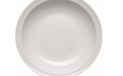 Assiette creuse – porcelaine ø 20,5 cm – myrtille