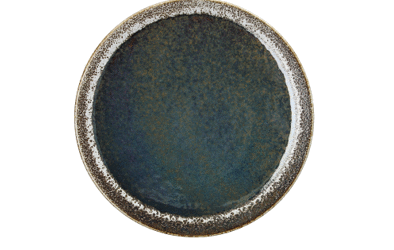 Assiette plate ø 21 cm Tognana Bloom – Porcelaine émail réactif – Lot de 6