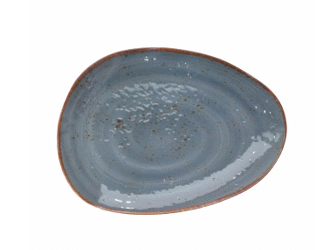 Assiette ovale -mélamine 30×22 cm- salsa