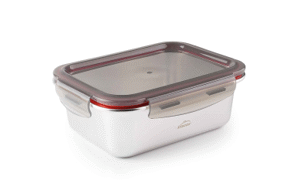 Conteneur rectangulaire ecoinox 820 ml - inox 18/10