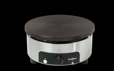 Crêpière gaz – 1 plaque ø 400mm – 400x420x200 mm