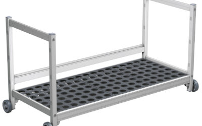 Chariot sous-table 1 niveau – 777x460x580 mm