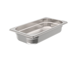 Bac gn1/3 – plein – hauteur 65 mm – inox 18/05
