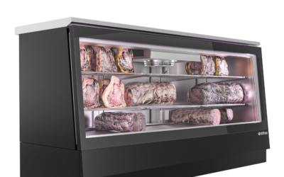 Vitrine de maturation niche noir 1400 mm