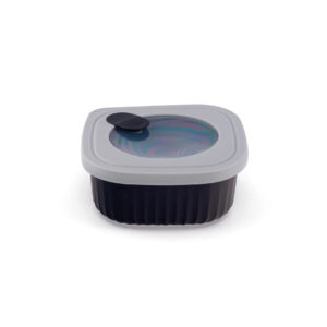 Boîte carrée 0,45 l - ø 12,6x12,6x5,5 cm - polypropylène