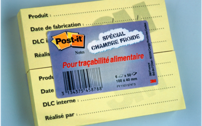 Post-it® de traçabilité – 100 x 40 mm