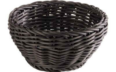 Corbeille pain ronde ø 20 cm – noir