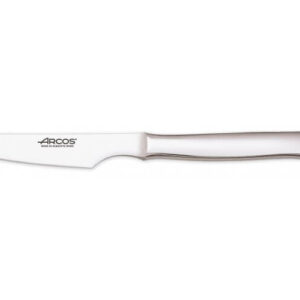 Couteau steak monobloc - lame lisse 11cm-steel force