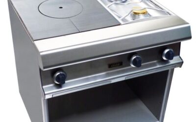 Fourneau plaque coupe feu + 2 feux vifs sur placard