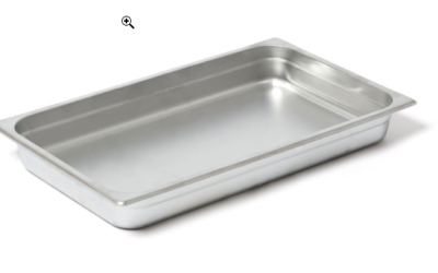 Bac gn1/1 – plein – hauteur 20 mm – inox 18/10