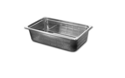 Bac gn1/1 – perforé – hauteur 100 mm – inox 18/10