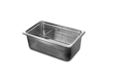 Bac gn1/1 – perforé – hauteur 200 mm – inox 18/10