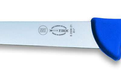 Couteau à dénerver 21 cm – bleu – ergo grip