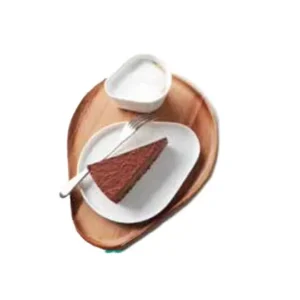 Grand plateau ovale acacia