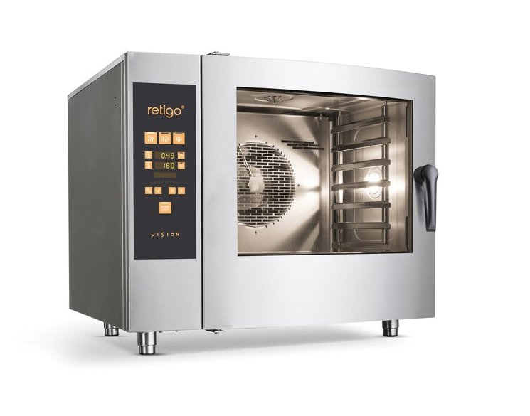 Four mixte injection 6+1 gn1/1 - ferrage gauche