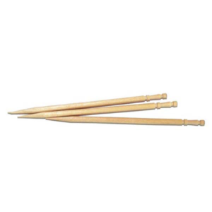 Pique bois tournés 1 pointe - bambou 6,5 cm
