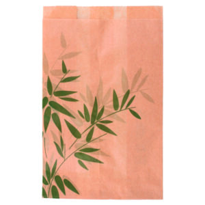 Sachet à burger 12+7x18 cm - feel green
