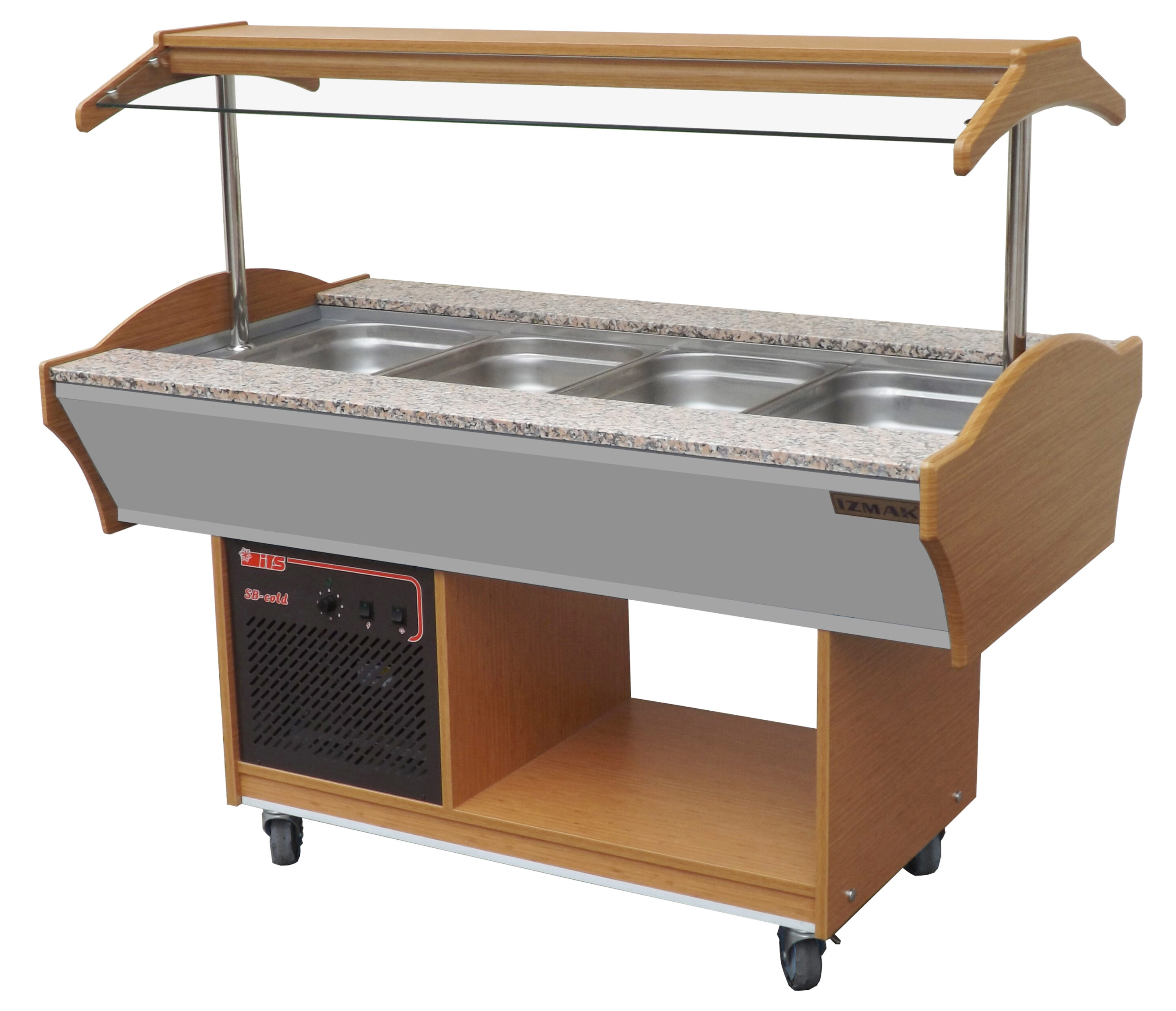 Buffet froid 0°c/ à +10 °c - 155x90/135mm