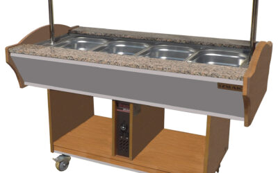 Buffet chaud +30/ +90 °c – 155x90x85/135mm