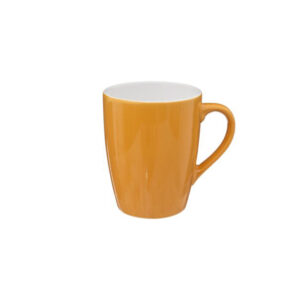 Mug Colorama 38 cl - Jaune - Faïence - JJA - Lot de 12
