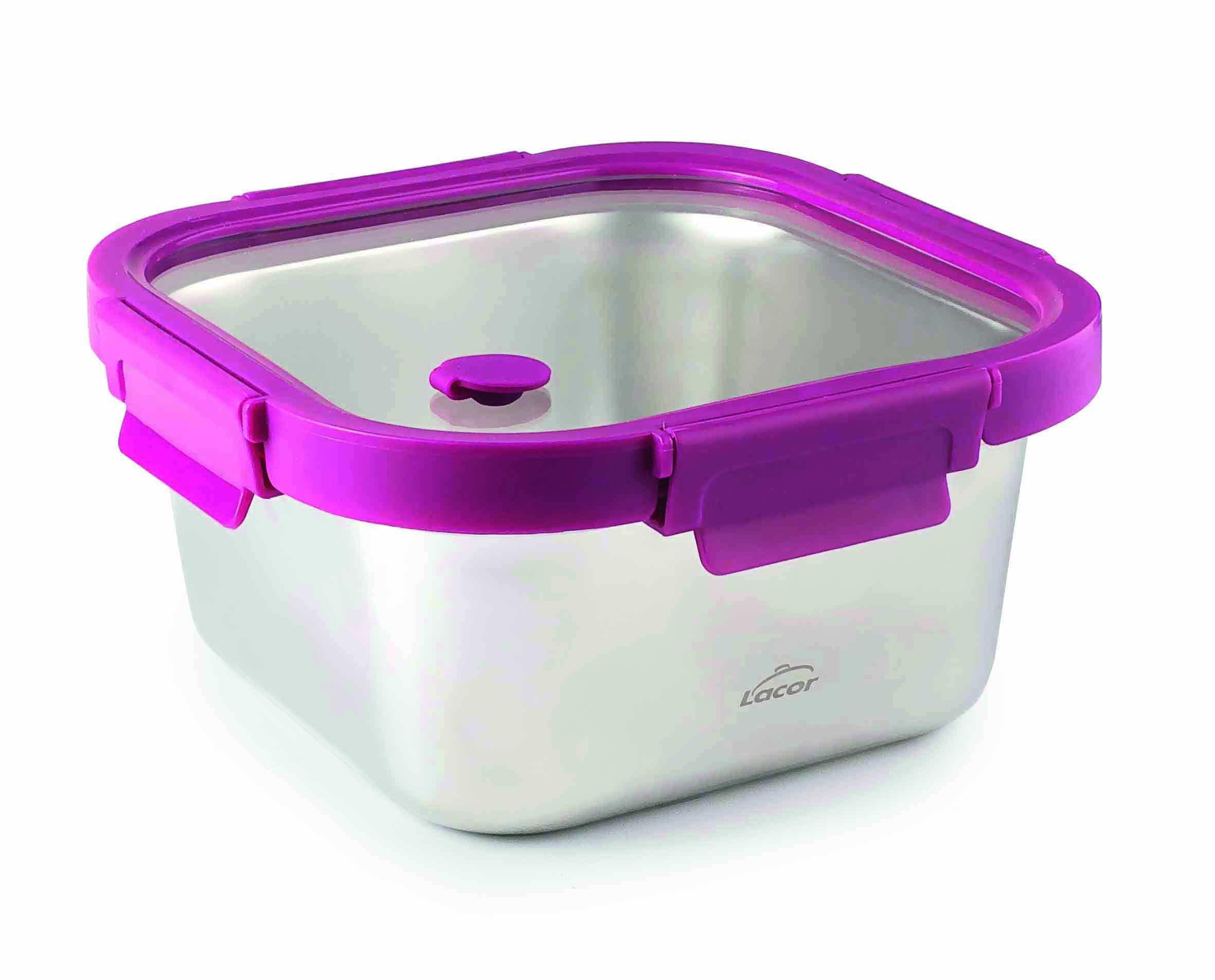 Conteneur carré etern 650 ml - inox 18/10